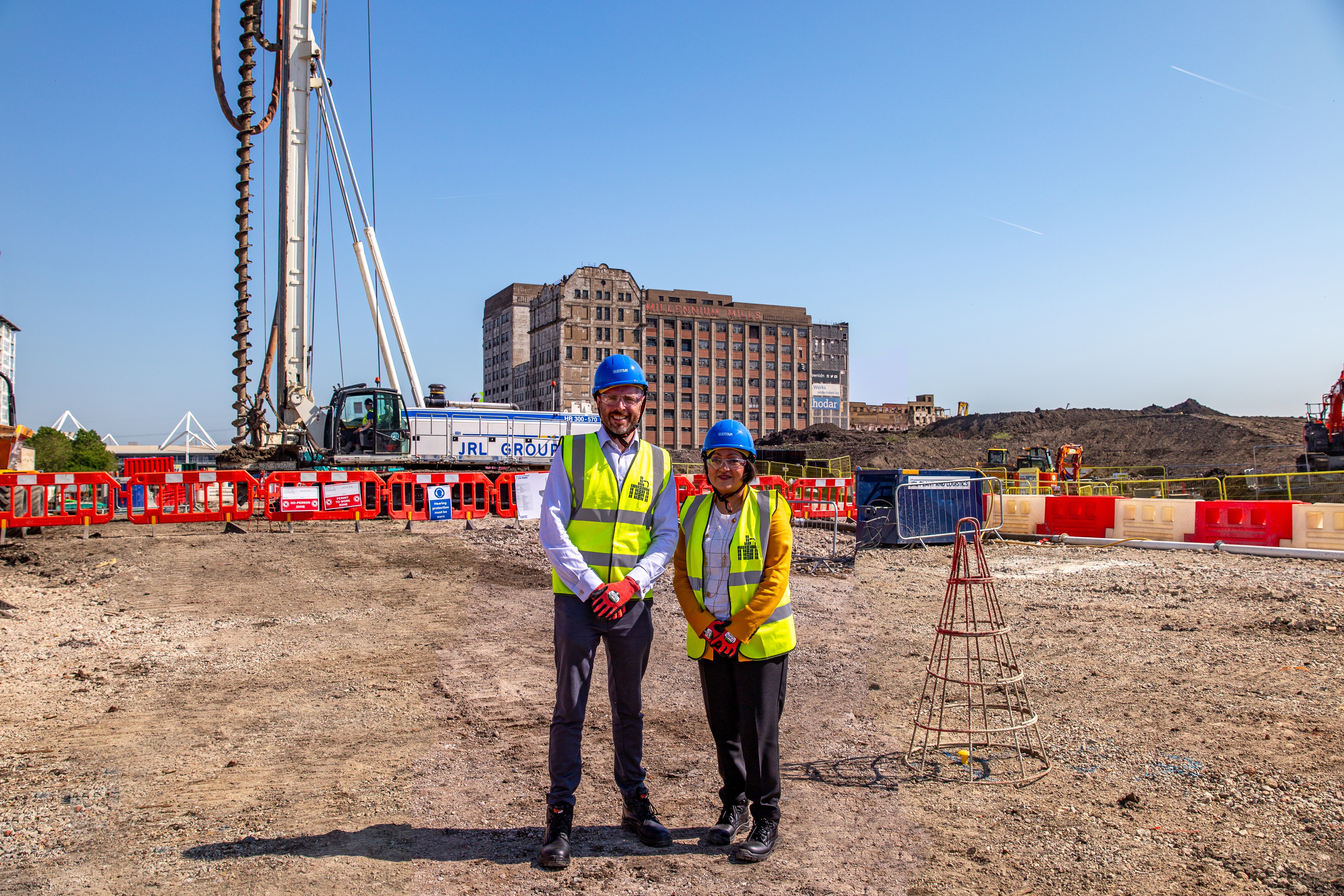 Tom Copley Rokhsana Fiaz at Silvertown.jpg